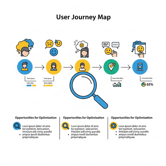 User journey optimization visual
